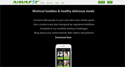 Desktop Screenshot of navafit.com
